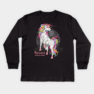 Unicorn Unicorn313 magic Kids Long Sleeve T-Shirt